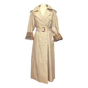 Burberry Beige long Trench Coat